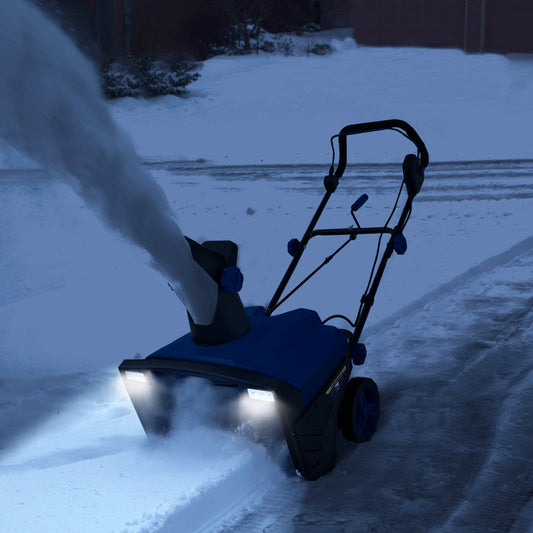 Souffleuse à neige électrique de 51 cm avec goulotte pivotante