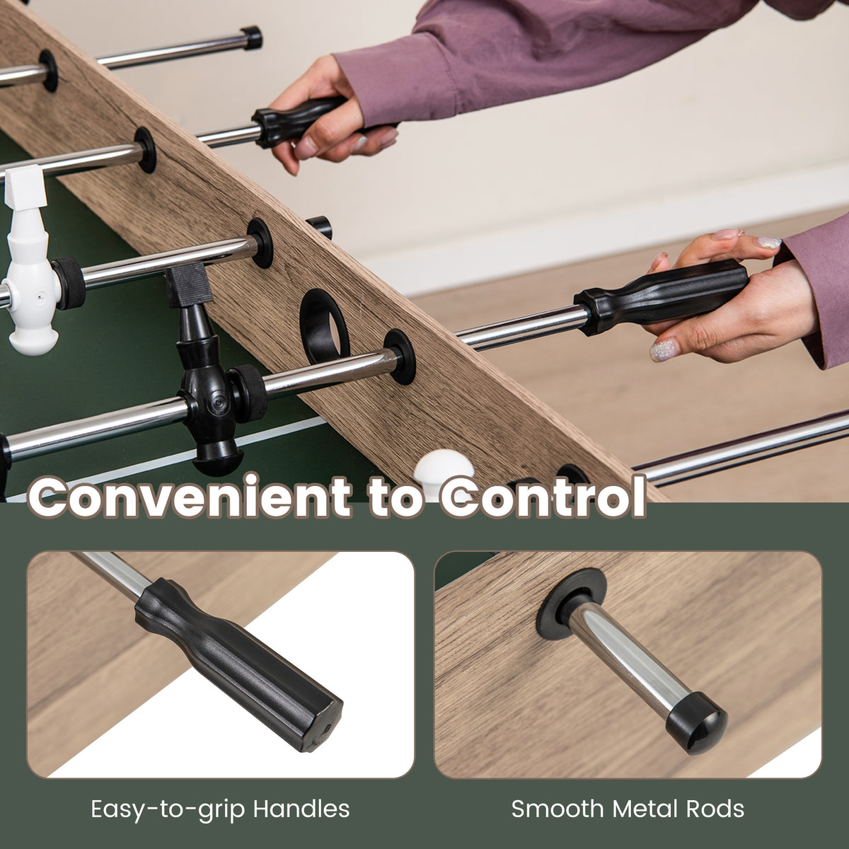 Table de baby-foot arcade 137 cm avec 26 joueurs
