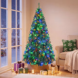Arbre de Noël artificiel pré-éclairé
