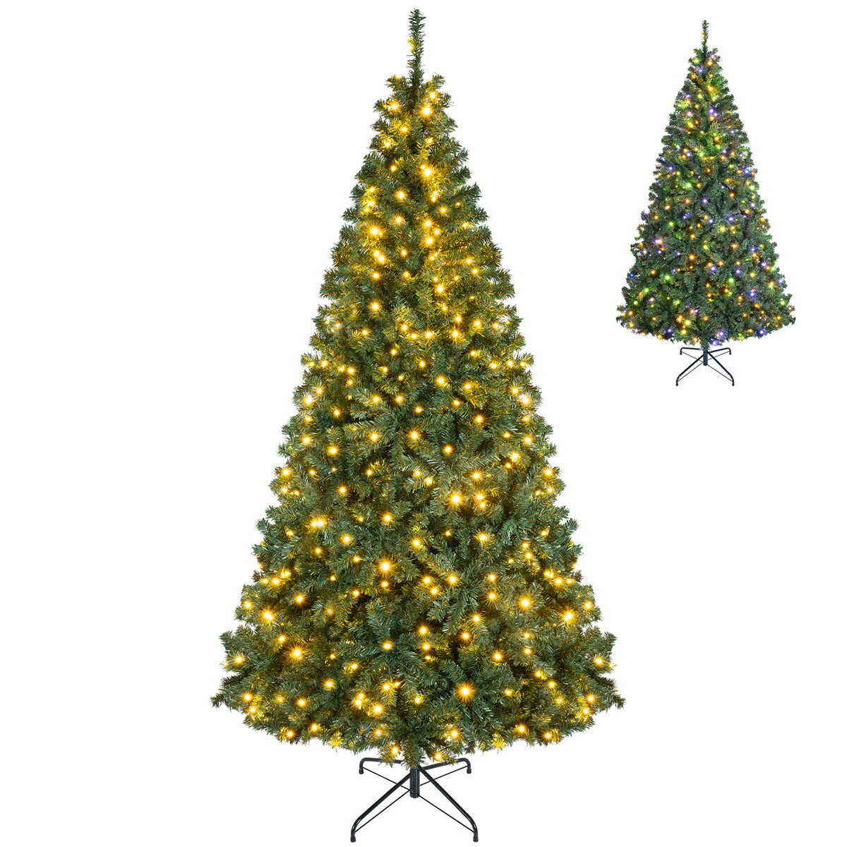 Arbre de Noël artificiel pré-éclairé 152 cm