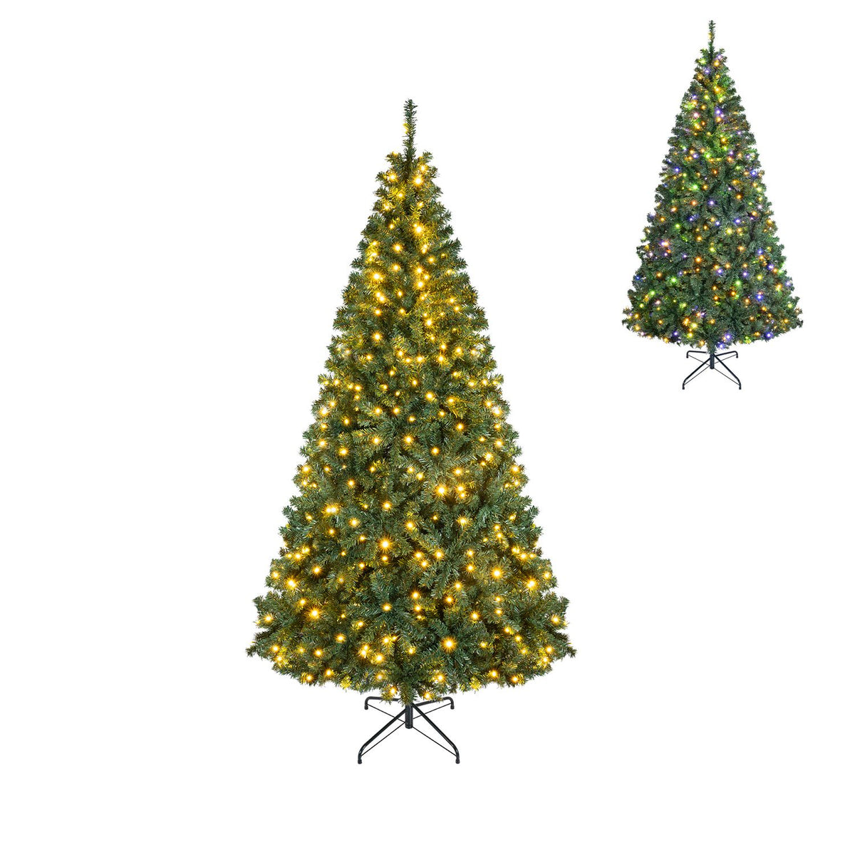 Arbre de Noël artificiel pré-éclairé 152 cm