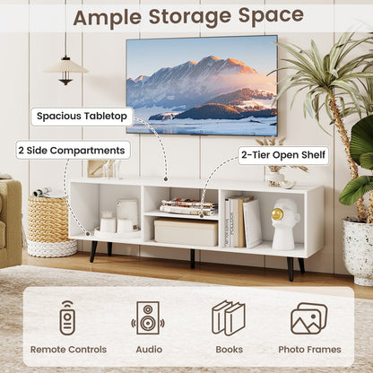 Meuble TV moderne avec compartiments de rangement