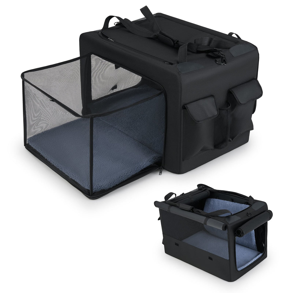 Sac de transport pliable pour animaux