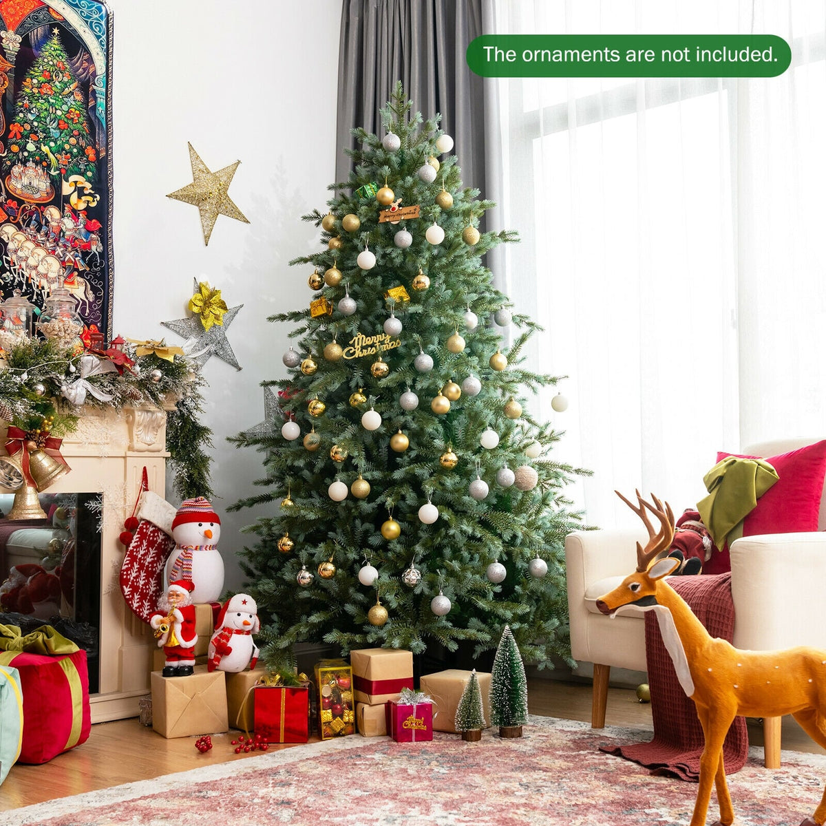 Arbre de Noël artificiel 213 cm