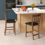 Tabouret de comptoir hauteur 65 cm — Lot de 2