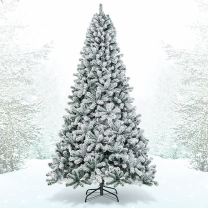 Arbre de Noël artificiel enneigé 274 cm