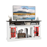 Meuble TV avec éclairage DEL et télécommande