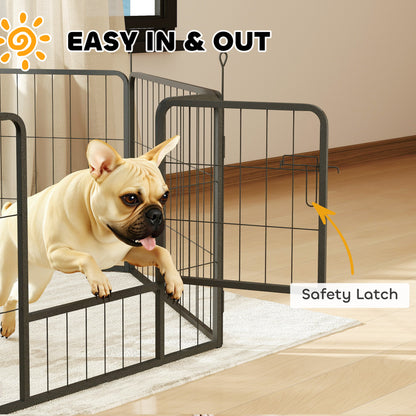 Parc pour chien robuste en acier modulable