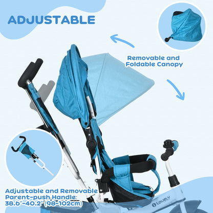 Tricycle évolutif 6 en 1 pour tout-petits 1-5 ans