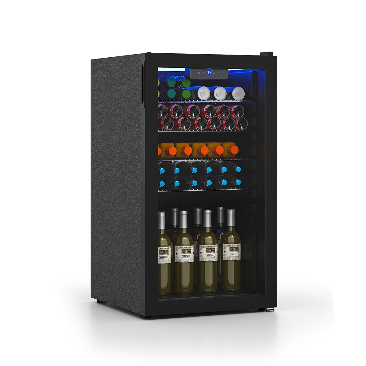 Réfrigérateur à boissons avec porte vitrée 85 L