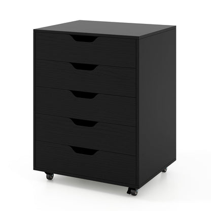 Caisson de bureau mobile à 5 tiroirs