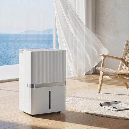 Déshumidificateur intelligent 100 pintes WiFi grande superficie