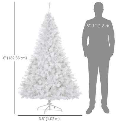Sapin de Noël artificiel pré-éclairé 6 pi