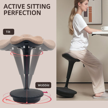 Tabouret de bureau ergonomique réglable