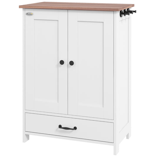 Station d'alimentation chien avec rangement ajustable
