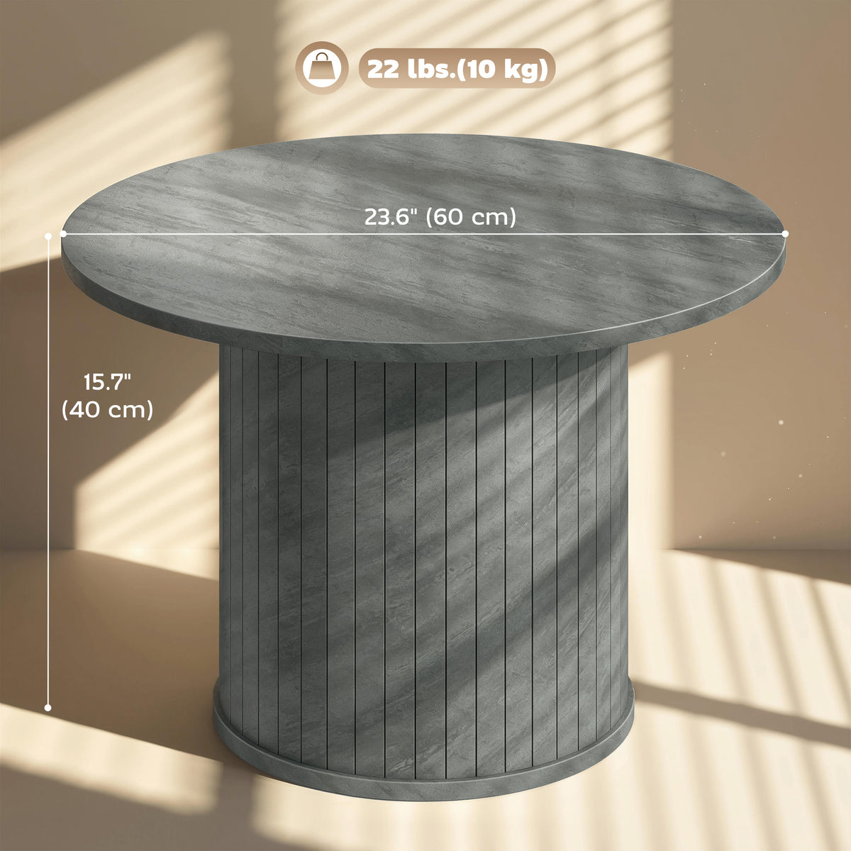 Table basse ronde moderne