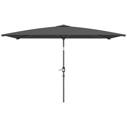 Parasol rectangulaire inclinable avec manivelle 200x290cm