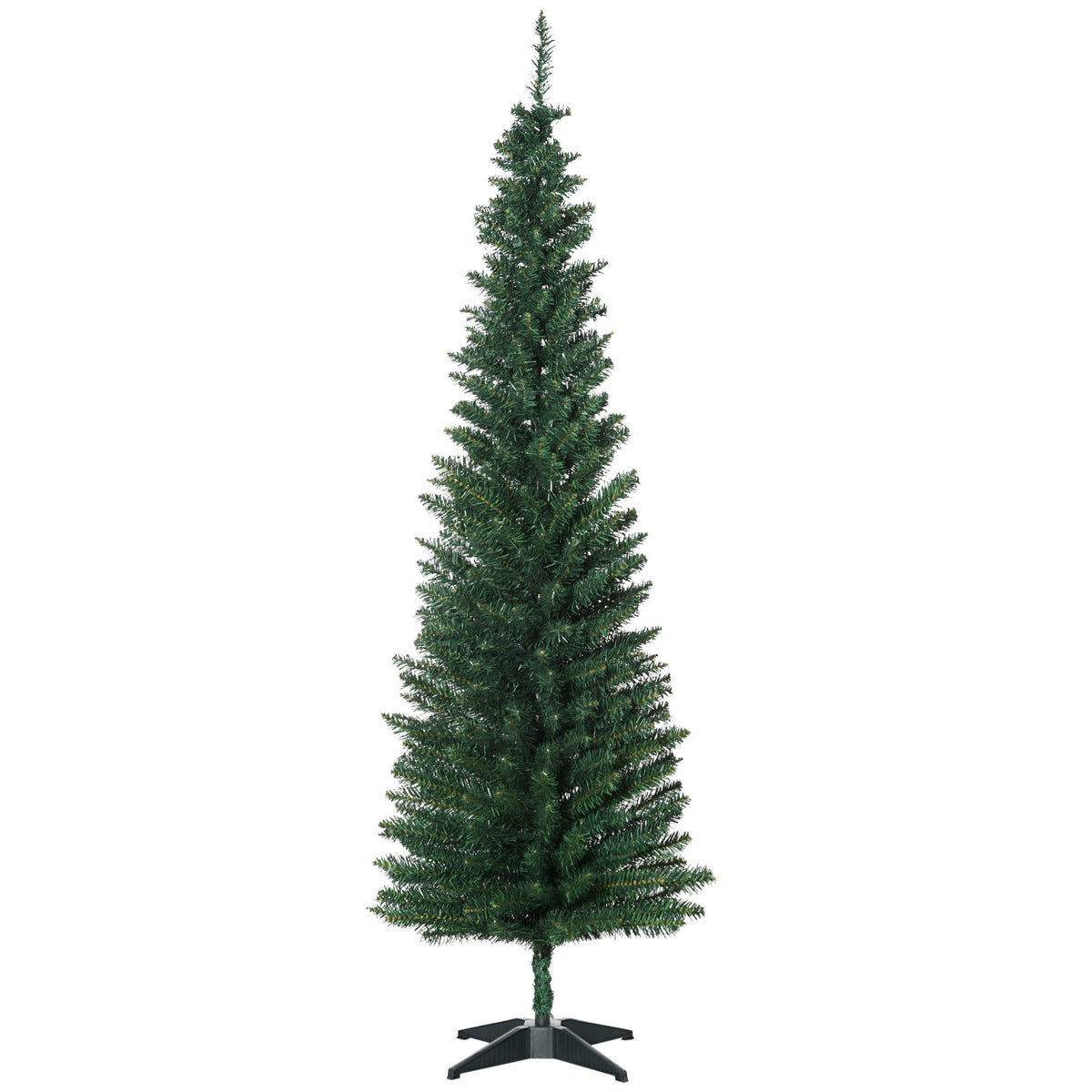 Sapin de Noël artificiel mince style crayon 6 pi