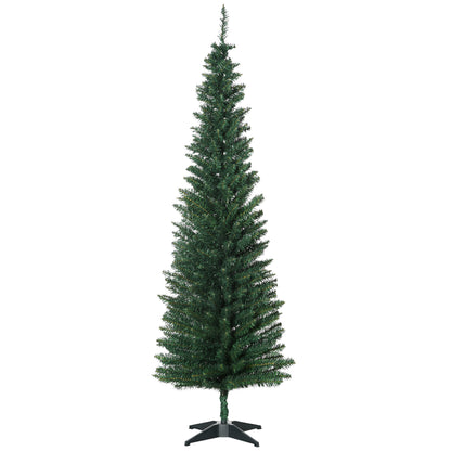 Sapin de Noël artificiel mince style crayon 6 pi