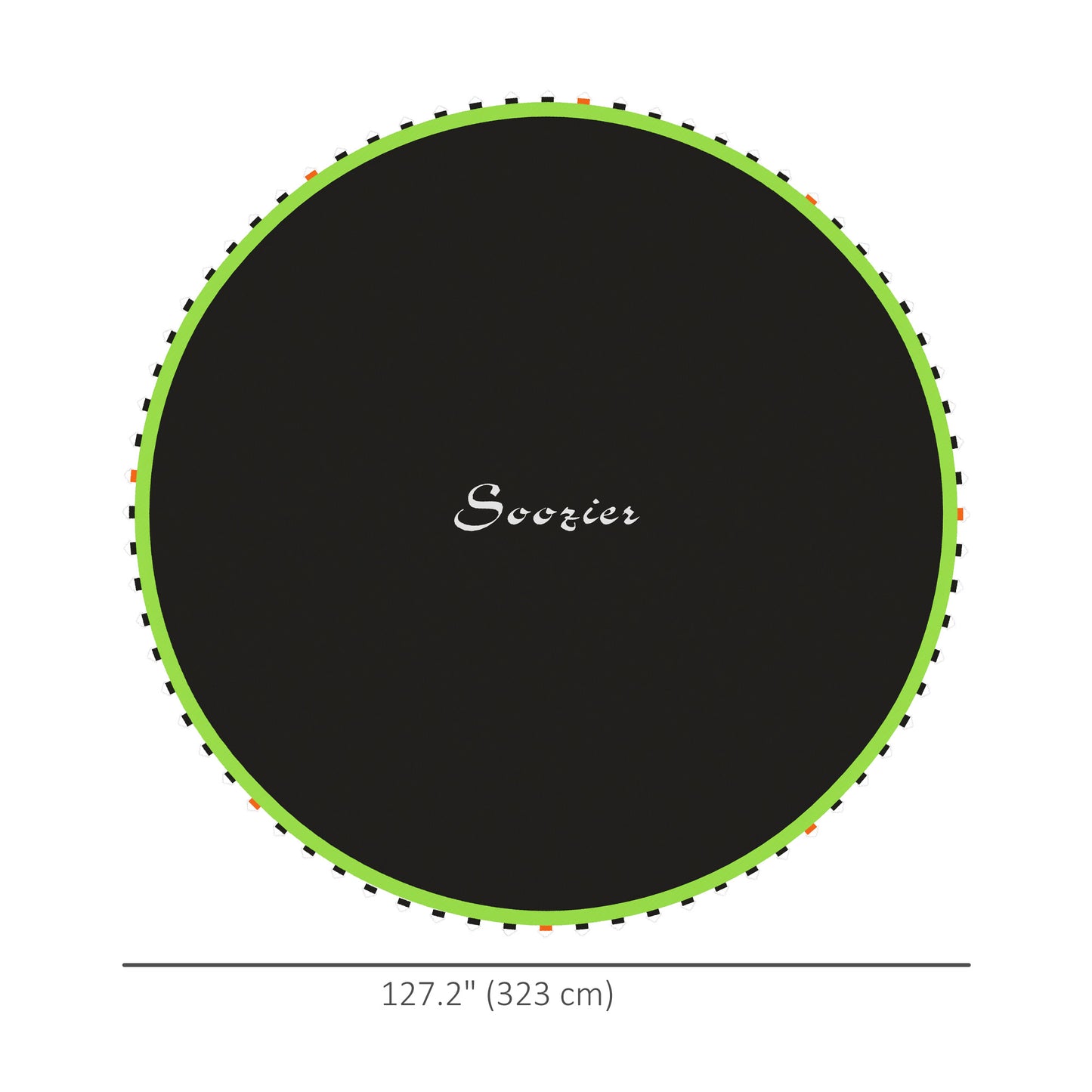 Tapis de trampoline remplacement 12 pi, 72 crochets