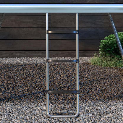 Échelle de trampoline ajustable 2/3 marches — acier galvanisé