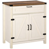 Armoire cuisine portes grange rustiques 2 portes