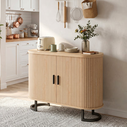 Buffet de salle à manger portes tambour