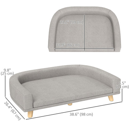 Canapé pour chien grande taille housse lavable