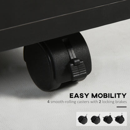 Classeur mobile compact avec tablette et tiroir