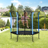 Trampoline intérieur pour enfants avec filet de sécurité