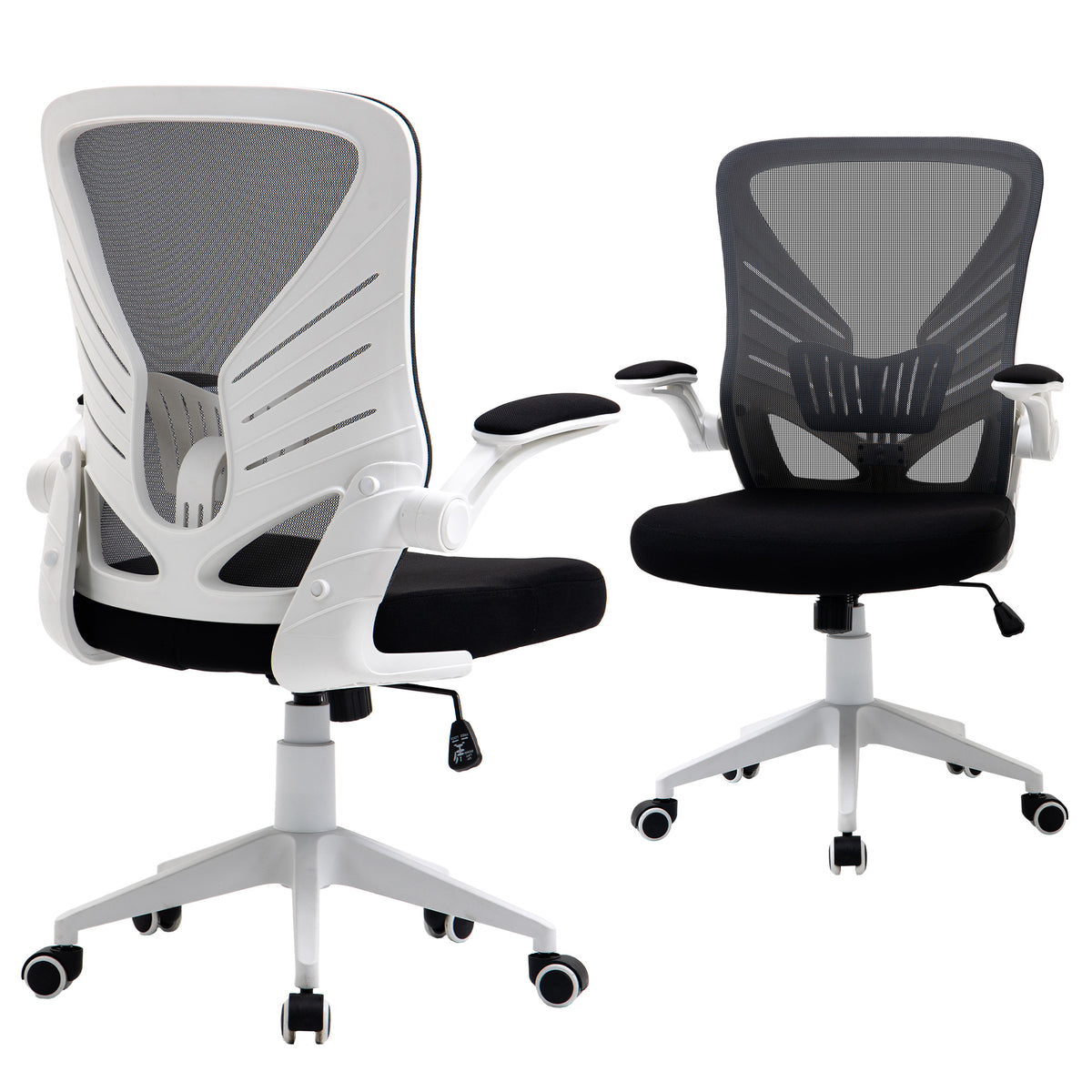 Chaise de bureau ergonomique pivotante en maille