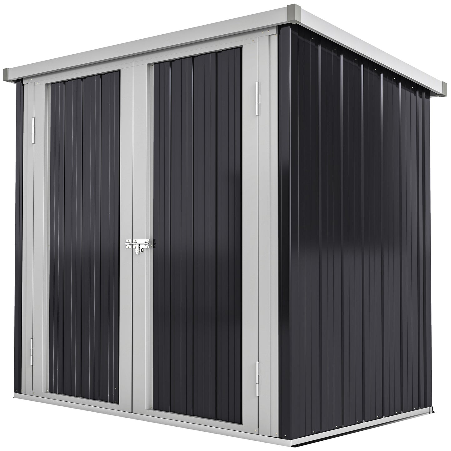 Remise de jardin métallique 5x3 double porte