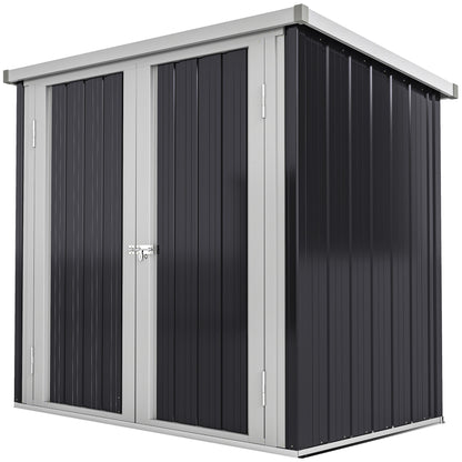 Remise de jardin métallique 5x3 double porte