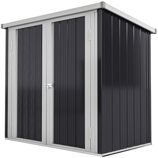 Remise de jardin métallique 5x3 double porte