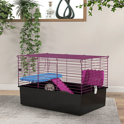 Cage pour petits animaux 47 cm avec accessoires