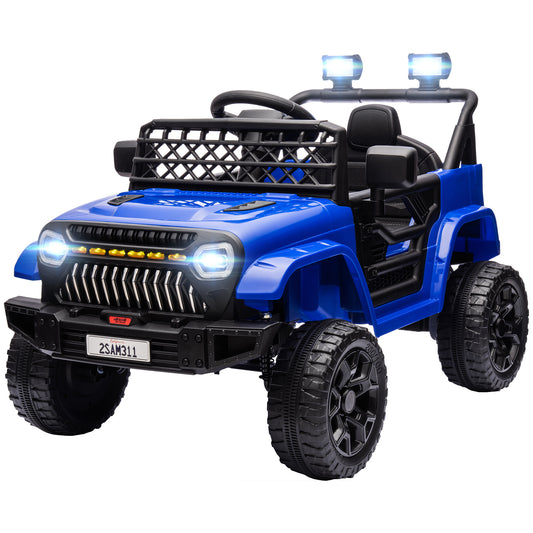 Qaba Camionnette Électrique 12V pour Enfants avec Télécommande