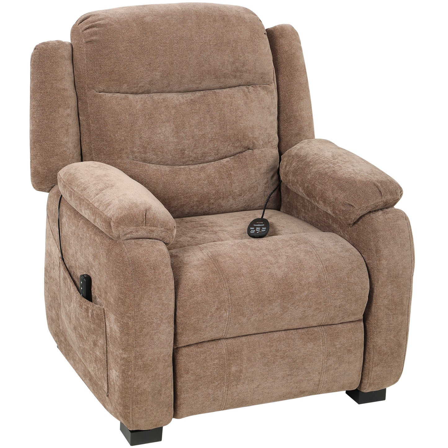 Fauteuil releveur massant motorisé à 150°