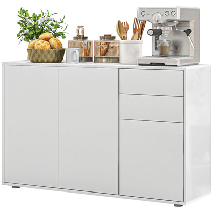 Buffet de cuisine moderne avec rangement