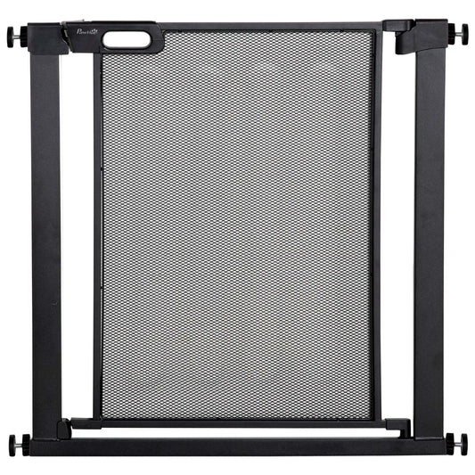 Barrière pour chien ajustable en acier