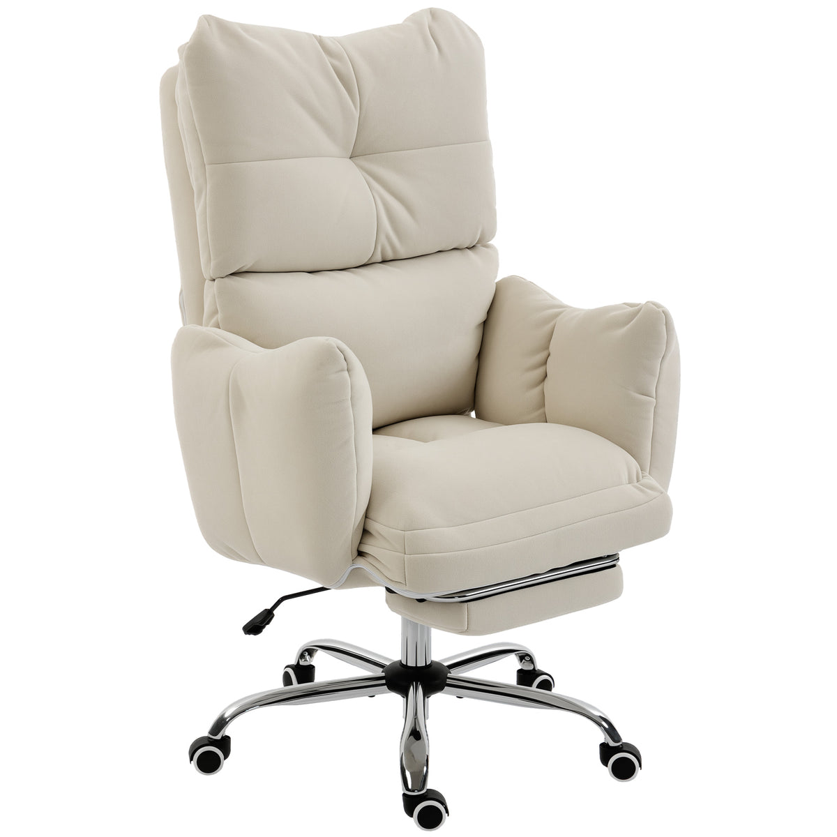 Chaise de bureau ergonomique inclinable avec repose-pieds