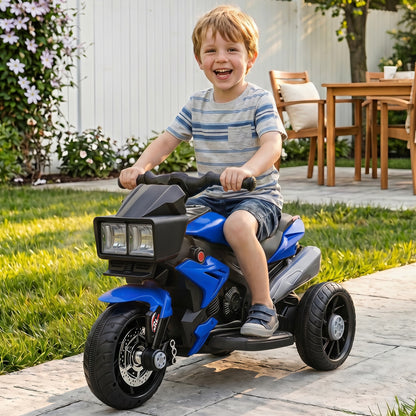 Moto électrique pour enfants 6V avec pédales musique phares