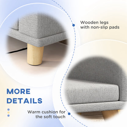 Canapé pour chien grande taille housse lavable