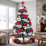 Arbre de Noël artificiel prééclairé de 152 cm