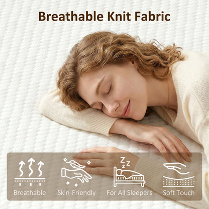 Matelas mousse à mémoire de forme gel rafraîchissant 20 cm