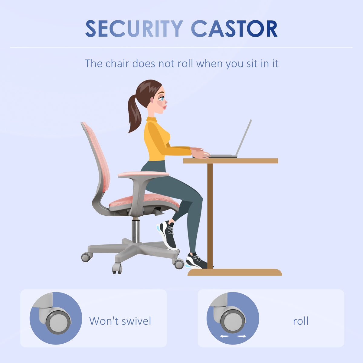 Chaise de bureau ergonomique avec dossier en maille