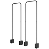 Support à bois de chauffage ajustable en acier