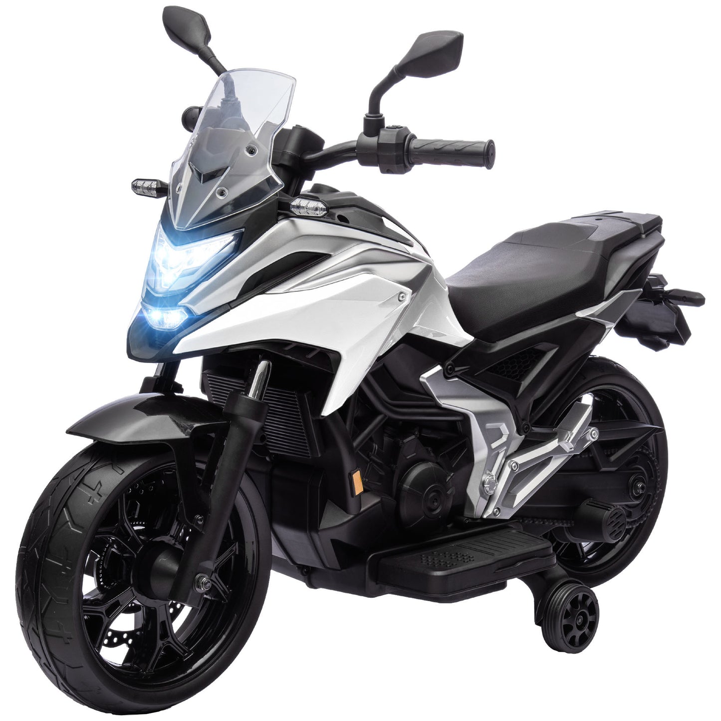 Moto électrique Honda 12V pour enfants avec phares