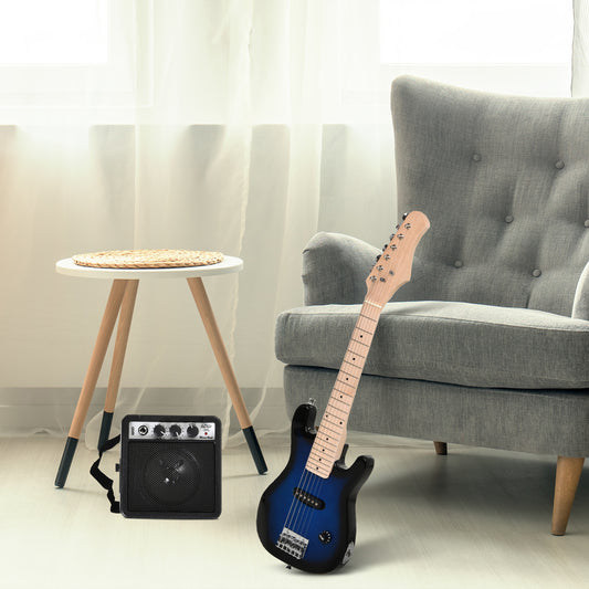 Guitare électrique 3/4 débutant avec ampli 5W
