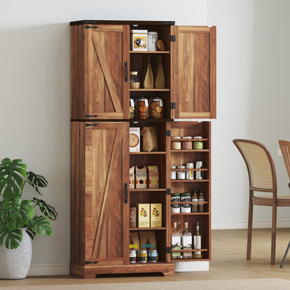 Armoire de cuisine haute avec clayettes ajustables