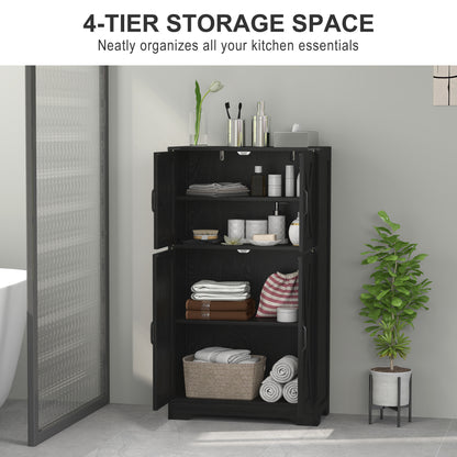 Armoire de cuisine style fermette avec portes de grange